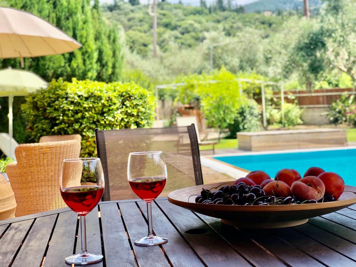 Gialos Villas 1-2 With A Private Pool Mikros Gialos Luaran gambar
