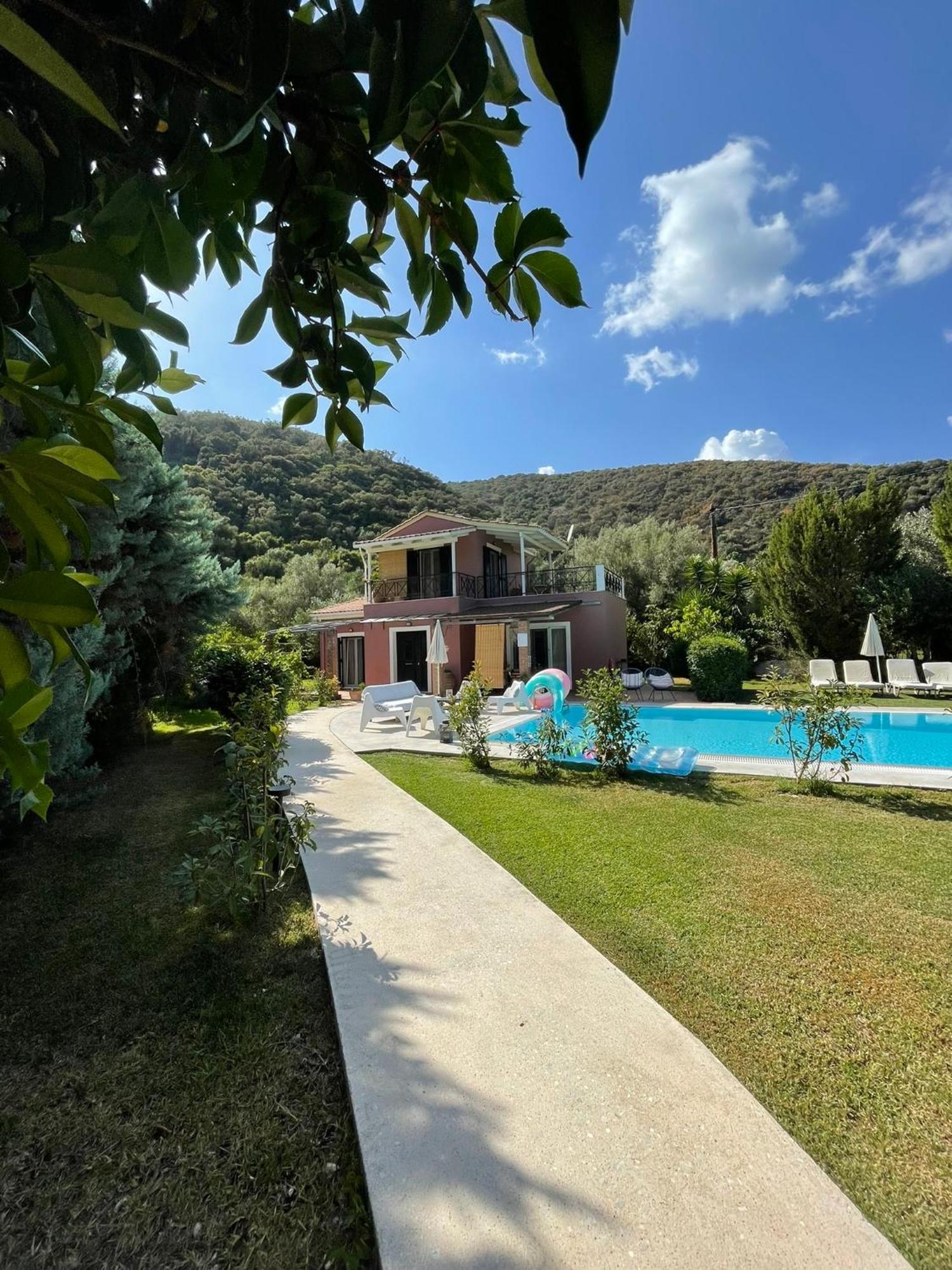 Gialos Villas 1-2 With A Private Pool Mikros Gialos Luaran gambar